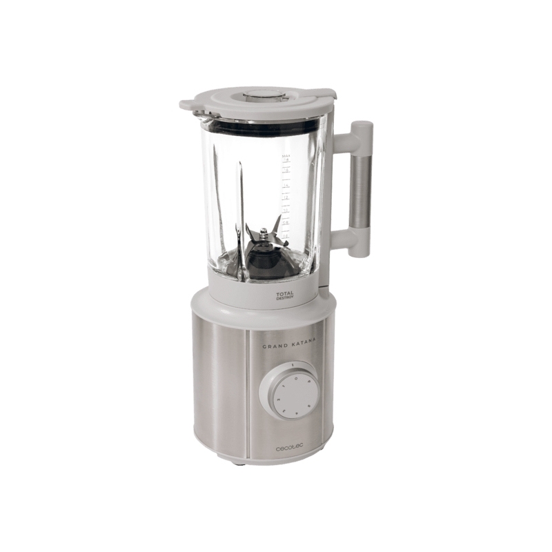 Cecotec Grand Katana 2700MAX Total Destroy W 1.8 L Tabletop blender 2700 W Grey, Stainless steel, Transparent