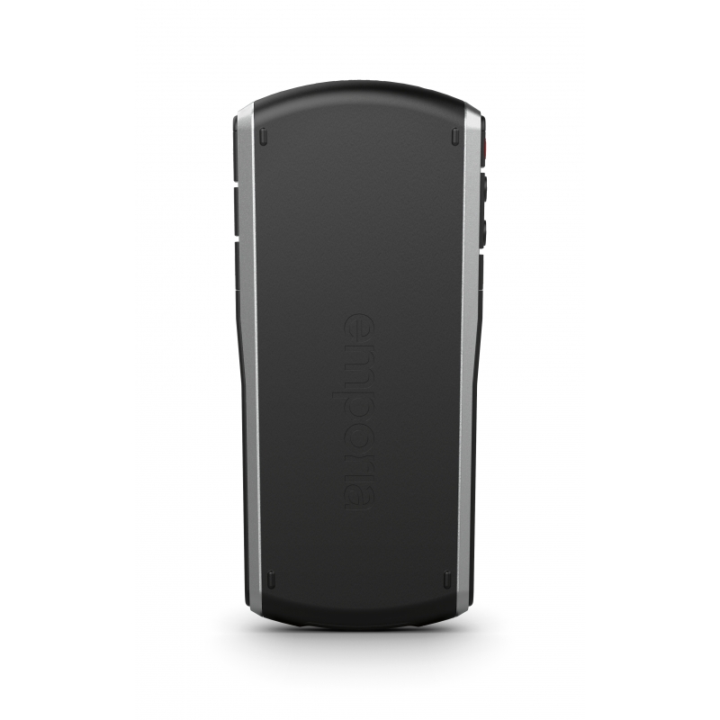 Emporia emporiaSIMPLICITY 5,08 cm (2") 90 g Negro, Plata Teléfono para personas mayores