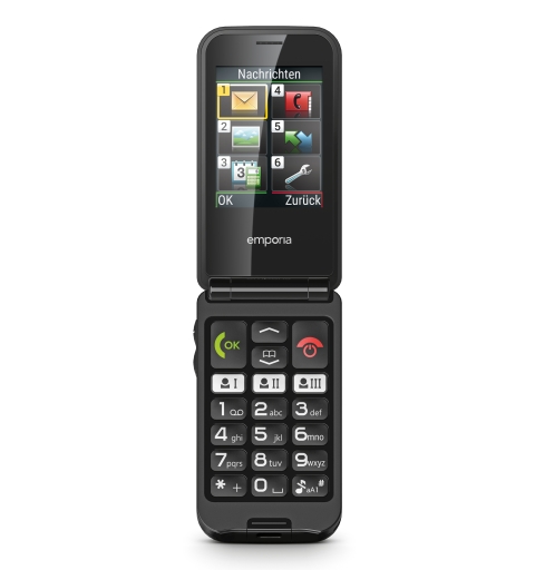 Emporia emporiaTALKglam 6,1 cm (2.4") 94 g Negro Característica del teléfono