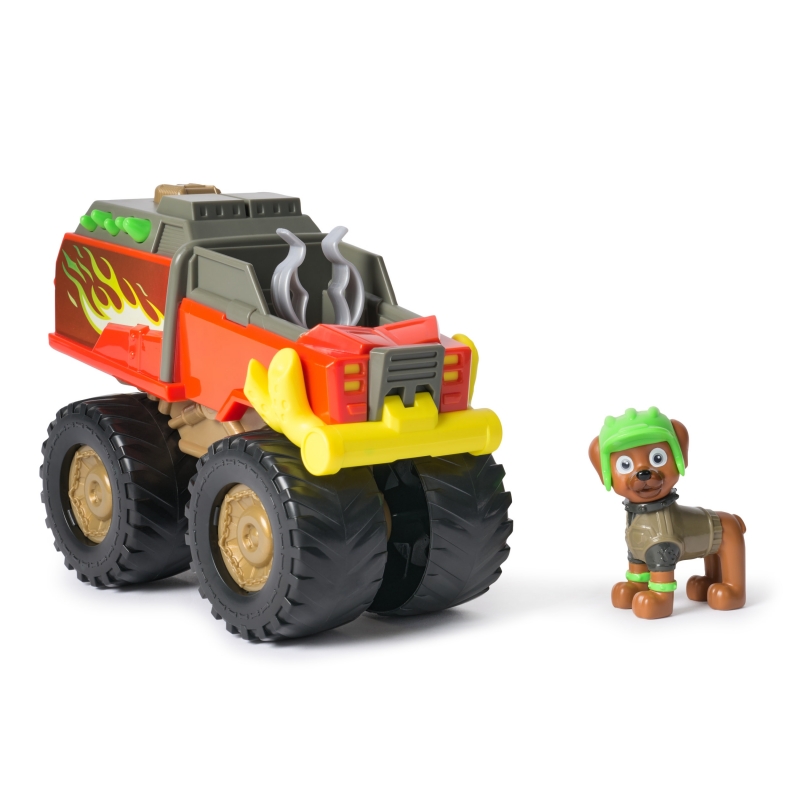 PAW Patrol Rescue Wheels Boomer’s Monster Truck, Toy Truck with Vehicle Transformation and Collectible Action Figure, Kids
