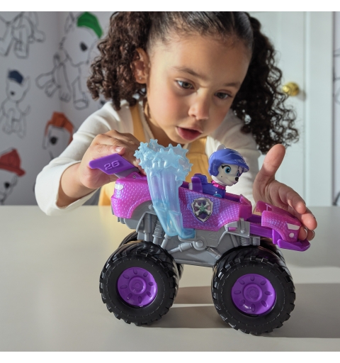 PAW Patrol Rescue Wheels, Camion di Roxi con Trasformazione del Veicolo e Personaggio Collezionabile, Giocattoli per Bambini