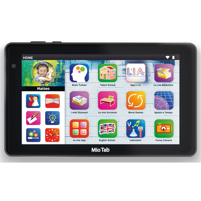 Lisciani 114214 tablet 32 GB 17,8 cm (7") 4 GB Wi-Fi 4 (802.11n) Android 14 Nero