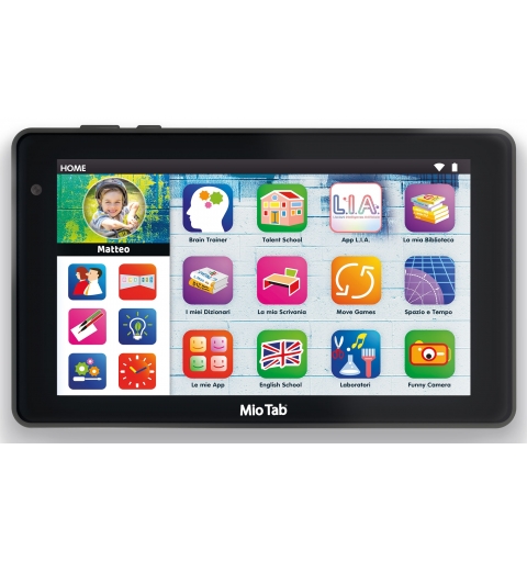 Lisciani 114214 tablet 32 GB 17,8 cm (7") 4 GB Wi-Fi 4 (802.11n) Android 14 Nero