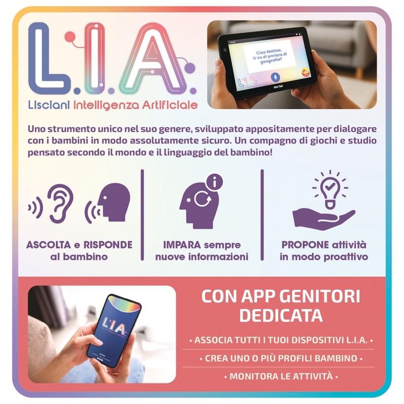 Lisciani 114214 tablet 32 GB 17,8 cm (7") 4 GB Wi-Fi 4 (802.11n) Android 14 Nero Lisciani 114214 tablet 32 GB 17,8 cm (7") 4 GB Wi-Fi 4 (802.11n) Android 14 Nero