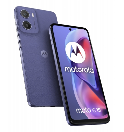 Motorola moto e15 16,9 cm (6.67") Dual-SIM Android 14 Go edition 4G USB Typ-C 2 GB 64 GB 5200 mAh Lavendel
