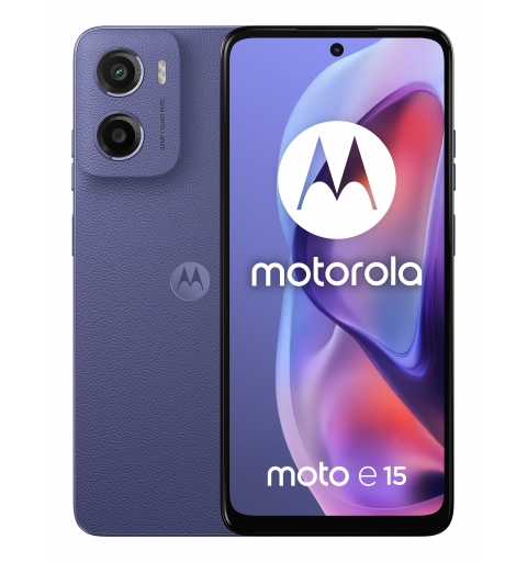 Motorola moto e15 16,9 cm (6.67") Doppia SIM Android 14 Go edition 4G USB tipo-C 2 GB 64 GB 5200 mAh Lavanda