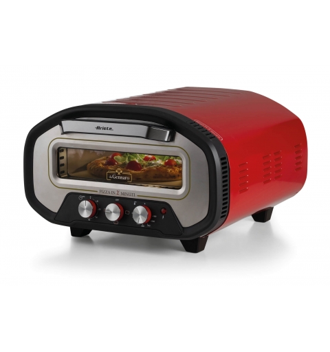Ariete 3901 00 Pizzamacher Ofen 1 Pizza Pizzen 2200 W Rot