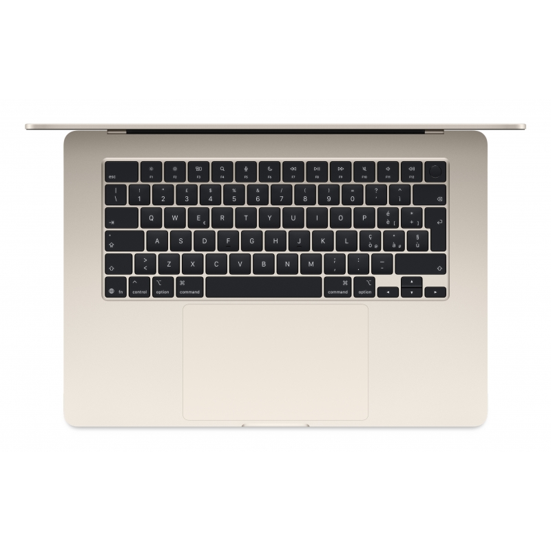 Apple MacBook Air Apple M M4 Portátil 38,9 cm (15.3") 16 GB 512 GB SSD Wi-Fi 6E (802.11ax) macOS Sequoia Beige