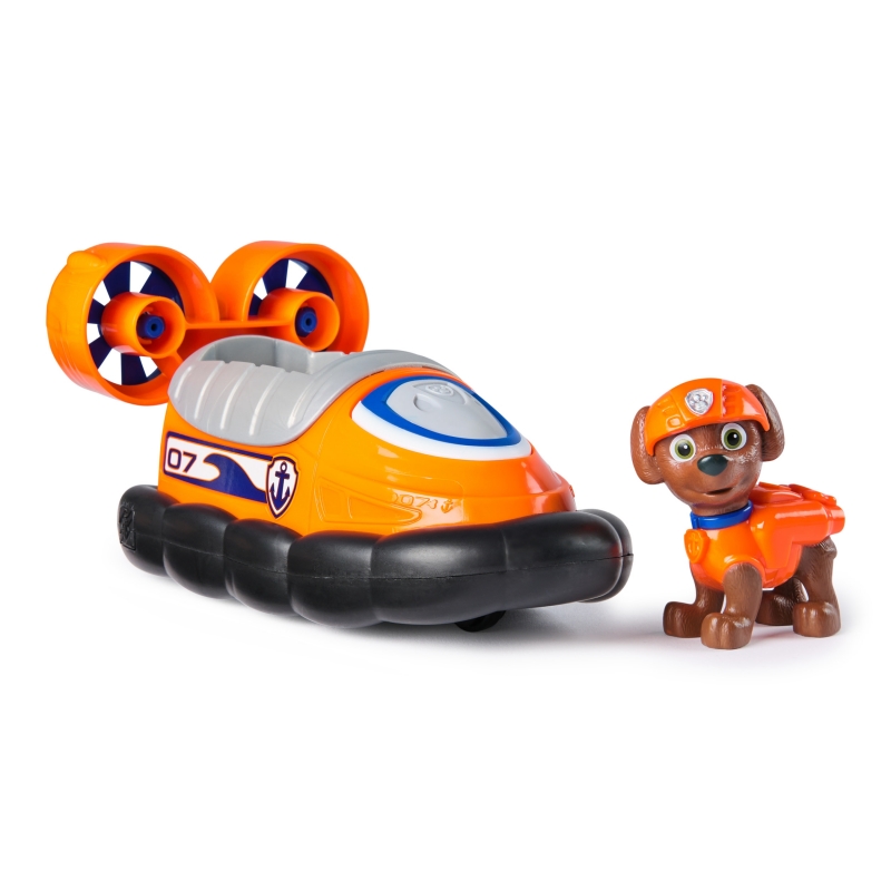 PAW Patrol , Aeroscafo di Zuma, Veicolo e Personaggio Zuma, Giochi Bambini, 3+ anni