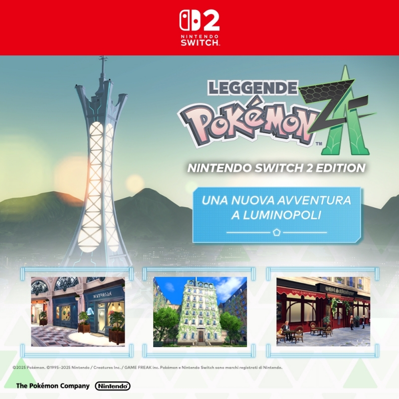 Nintendo Switch 2 + Leggende Pokémon Z-A - Switch 2 edition