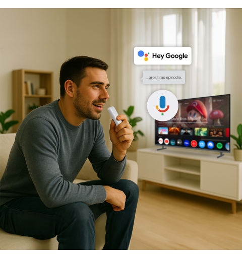 Thomson Go Cast 150 HDMI 4K Ultra HD Google TV White