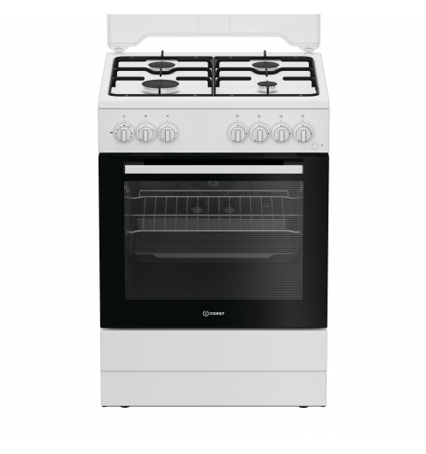 Indesit I6G3PMW Cucina A Elettrico Gas Bianco