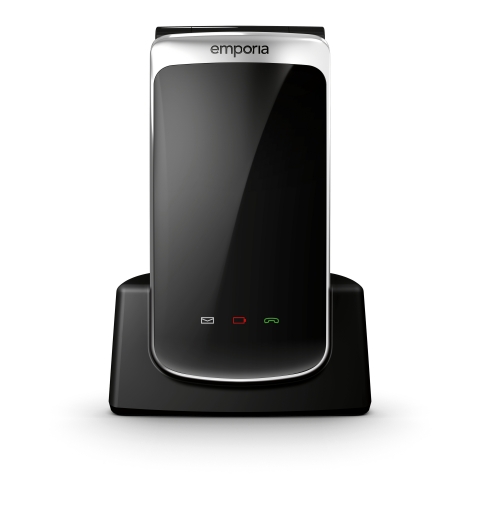 Emporia emporiaTOUCHsmart.3 8,81 cm (3.47") 150 g Noir Téléphone pour seniors