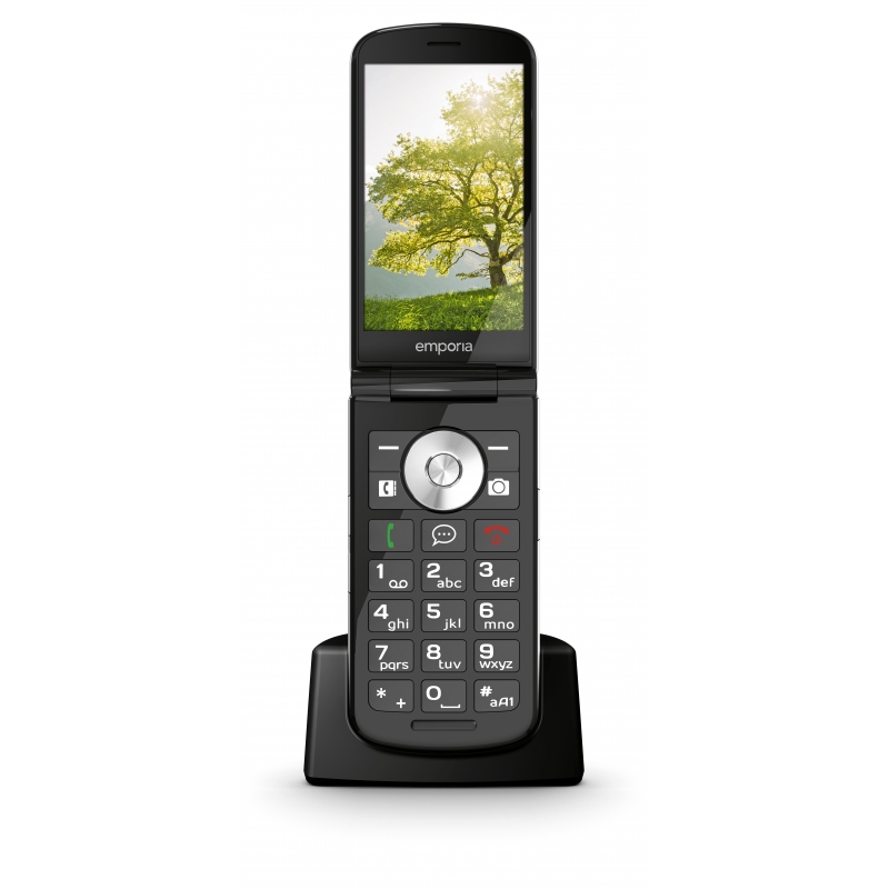 Emporia emporiaTOUCHsmart.3 8,81 cm (3.47") 150 g Noir Téléphone pour seniors