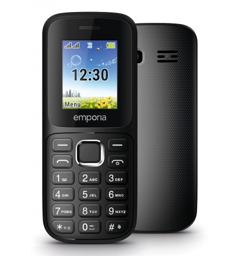 Emporia emporia313 4.5 cm (1.77") 64.6 g Black Senior phone