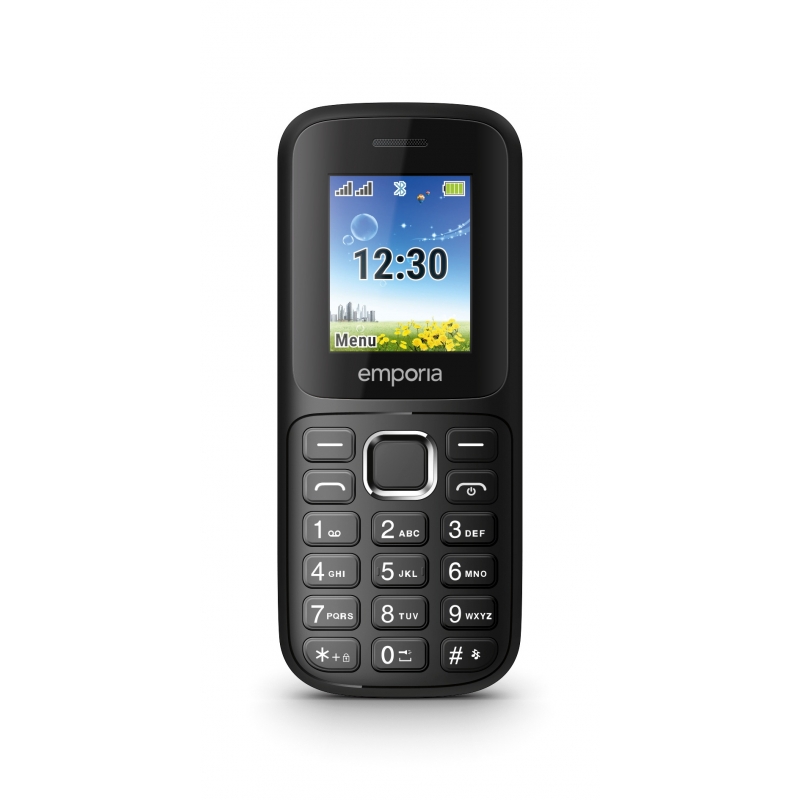 Emporia emporia313 4,5 cm (1.77") 64,6 g Schwarz Seniorentelefon