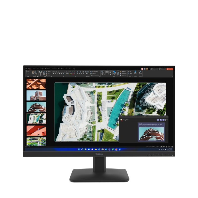 Lenovo ThinkVision S27-4e LED display 68,6 cm (27") 1920 x 1080 Pixel Full HD LCD Schwarz