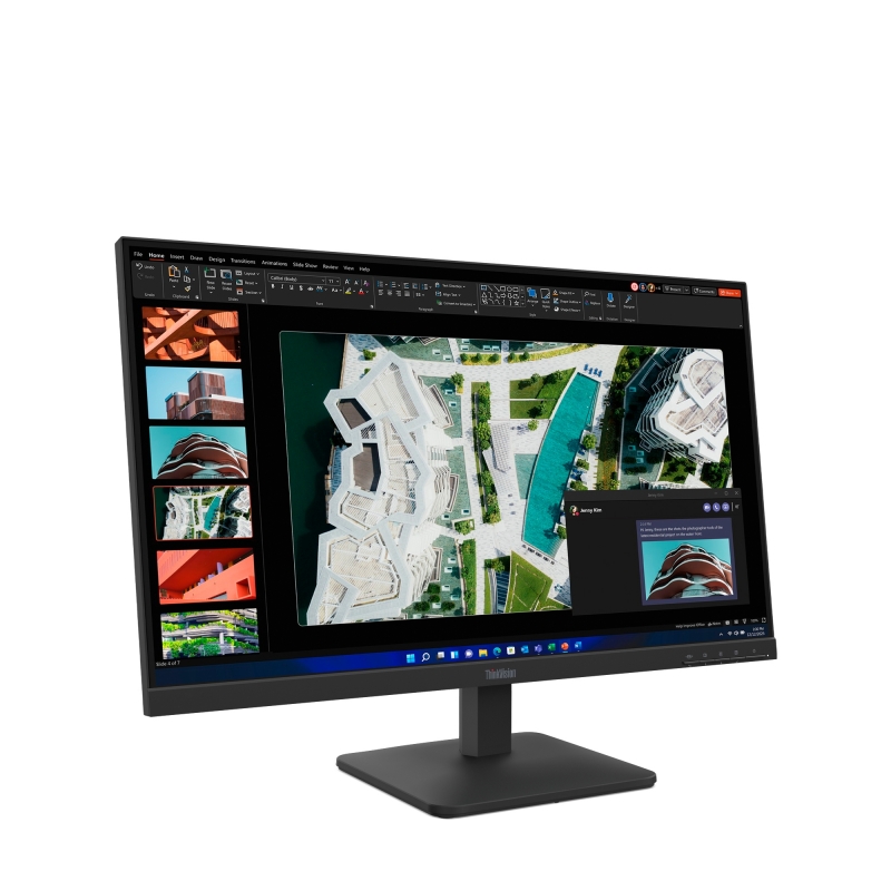 Lenovo ThinkVision S27-4e LED display 68.6 cm (27") 1920 x 1080 pixels Full HD LCD Black
