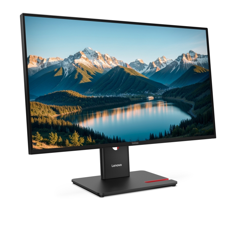 Lenovo ThinkVision T27Q-40 LED display 68,6 cm (27") 2560 x 1440 Pixel Wide Quad HD Nero Lenovo ThinkVision T27Q-40 LED display 68,6 cm (27") 2560 x 1440 Pixel Wide Quad HD Nero