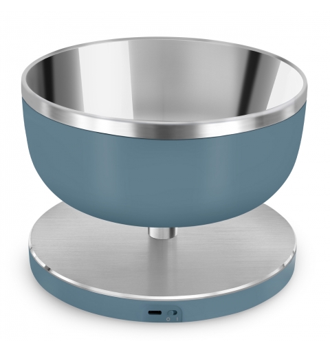 Smeg KSC01SBMWW bilancia da cucina Verde chiaro, Acciaio inox Superficie piana Rotondo Bilancia da cucina elettronica