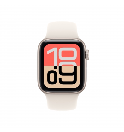 Apple Watch SE (3nd generation) OLED 40 mm Numérique 324 x 394 pixels Écran tactile Beige Wifi GPS (satellite)