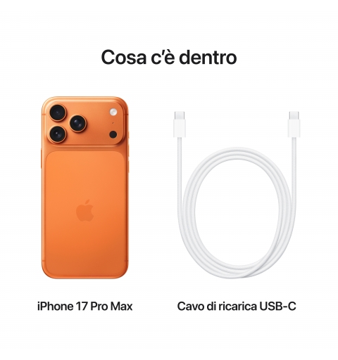 Apple iPhone 17 Pro Max 512GB Arancione Cosmico