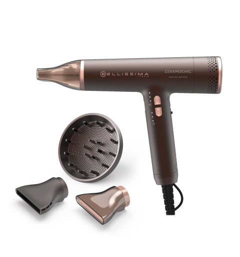 Bellissima Ceramisonic secador 1700 W Marrón, Rosa