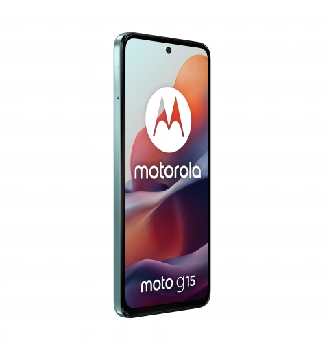 Motorola moto g15 17,1 cm (6.72") Double SIM Android 15 4G USB Type-C 8 Go 128 Go 5200 mAh Bleu clair