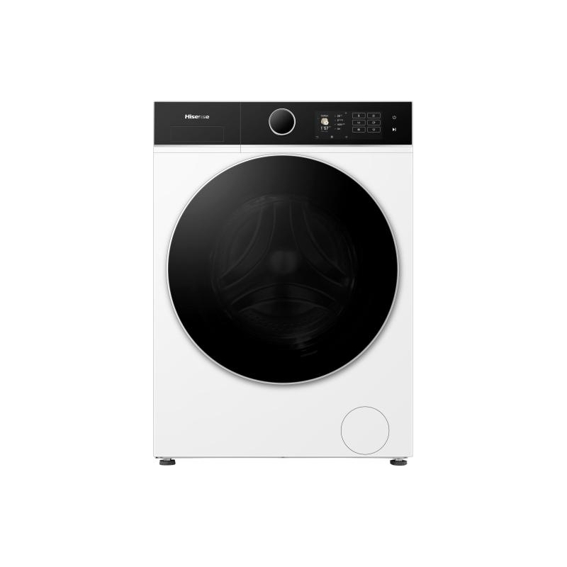 Hisense WD5I8043BWF lavasciuga Libera installazione Caricamento frontale Bianco D
