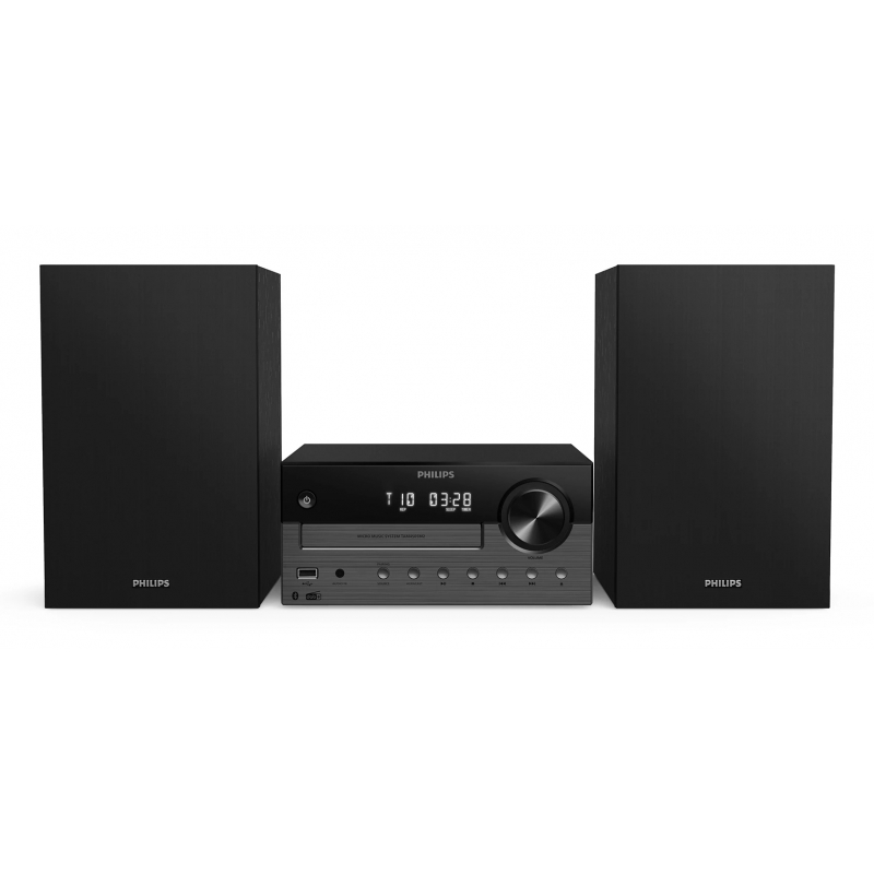 Philips TAM4505M2 12 set audio da casa Microsistema audio per la casa 80 W Nero, Grigio scuro