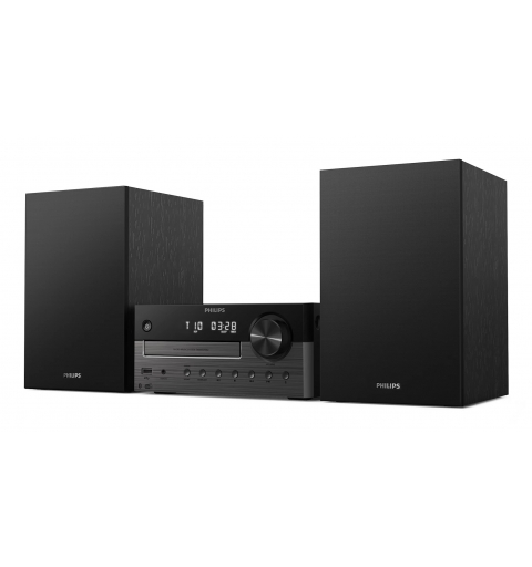 Philips TAM4505M2 12 set audio da casa Microsistema audio per la casa 80 W Nero, Grigio scuro