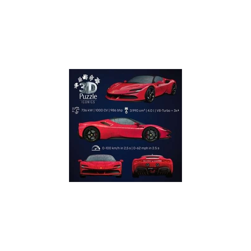 Ravensburger 12008041 puzzle 3D puzzle 108 pc(s) Vehicles