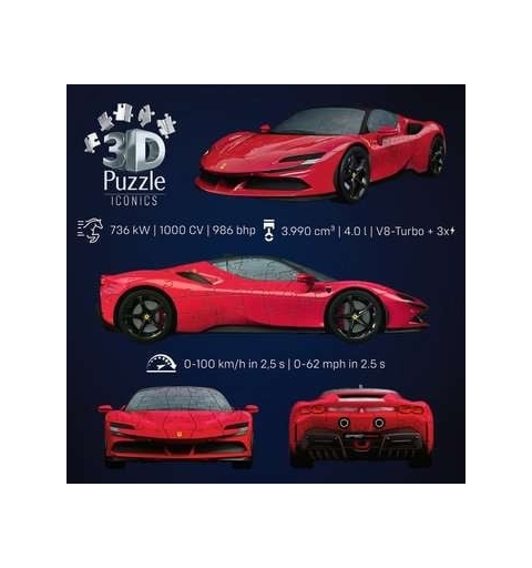 Ravensburger 12008041 puzzle 3D puzzle 108 pc(s) Vehicles