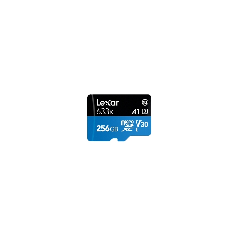 Lexar 633x 256 GB MicroSDXC UHS-I Class 10