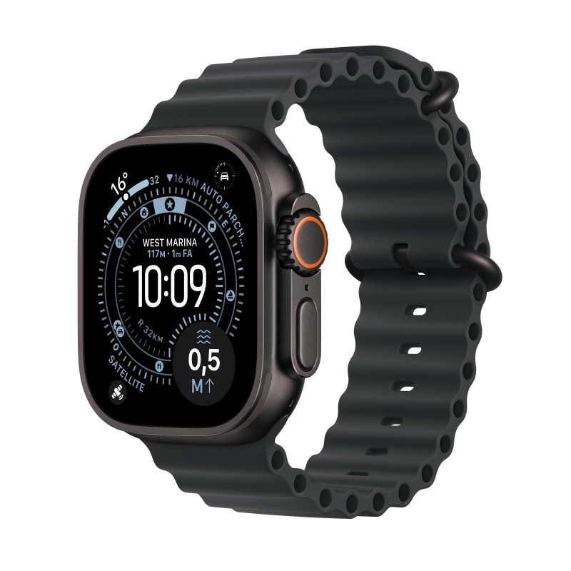 Apple Watch Ultra 3 OLED 49 mm Digital 422 x 514 Pixel Touchscreen 5G Schwarz WLAN GPS