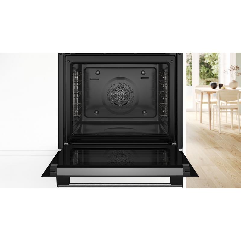 Bosch Serie 4 HBA574BS3 Forno multifunzione Pirolitico Acciaio inox Classe A+ Bosch Serie 4 HBA574BS3 Forno multifunzione Pirolitico Acciaio inox Classe A+