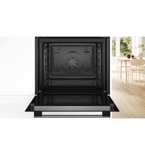 Bosch Serie 4 HBA574BS3 Backofen 71 l 3600 W Schwarz, Edelstahl