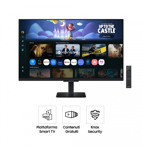 Samsung M5 M50F pantalla para PC 81,3 cm (32") 1920 x 1080 Pixeles Full HD LCD Negro