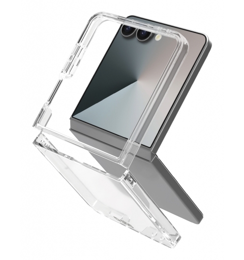 SBS TECOVSAZFLIP7T funda para teléfono móvil 17,5 cm (6.9") Transparente