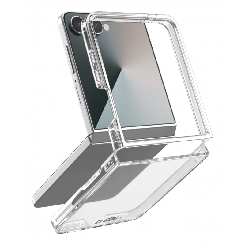 SBS TECOVSAZFLIP7T mobile phone case 17.5 cm (6.9") Cover Transparent