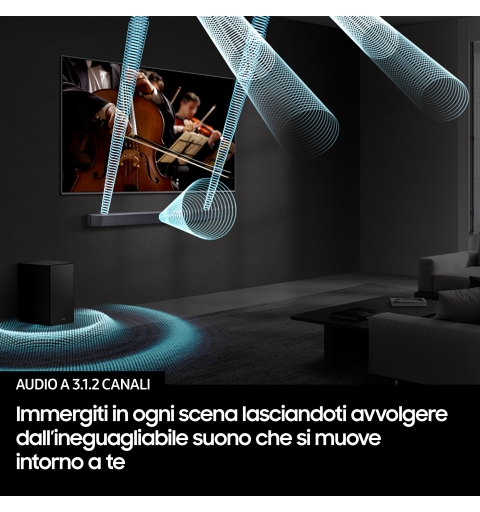 Samsung Q-series HW-Q600F Noir 3.1.2 canaux