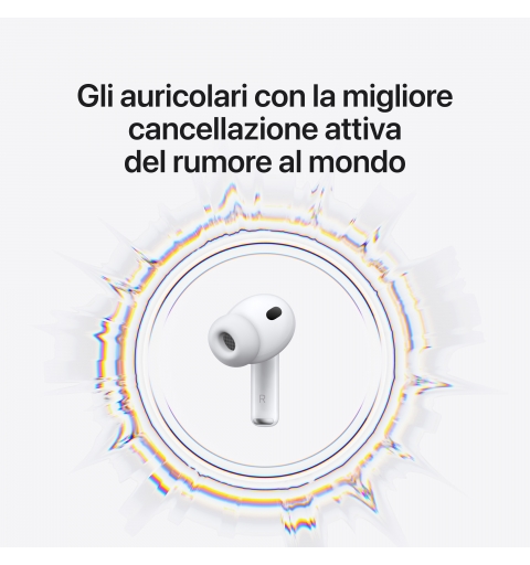 Apple AirPods Pro (3rd generation) Kopfhörer True Wireless Stereo (TWS) im Ohr Anrufe Musik Sport Alltag Bluetooth Weiß