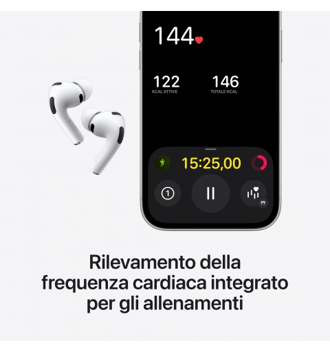 Apple AirPods Pro (3rd generation) Auriculares True Wireless Stereo (TWS) Dentro de oído Llamadas Música Deporte Uso diario