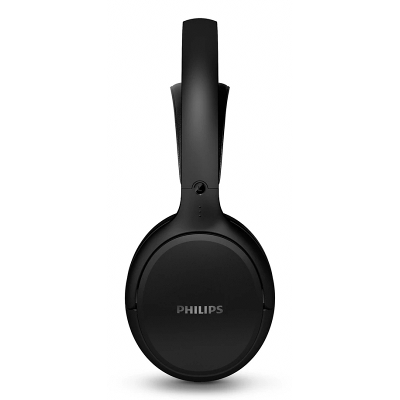 Philips SHC5200M2 Wireless TV Headphones with 30 Hours Playback Time, 30m Range, Digital 2.4G Connection, Over-Ear Comfort Fit, Replaceable Battery, Clear Digital Sound – Black