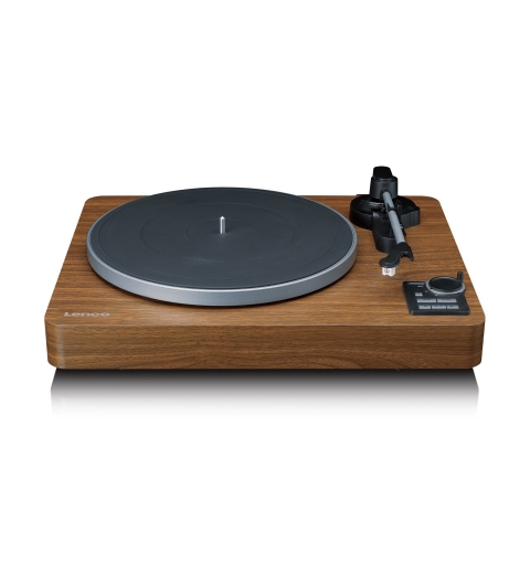 Lenco LBTA-165WD Giradischi con trasmissione a cinghia Nero, Legno Automatico