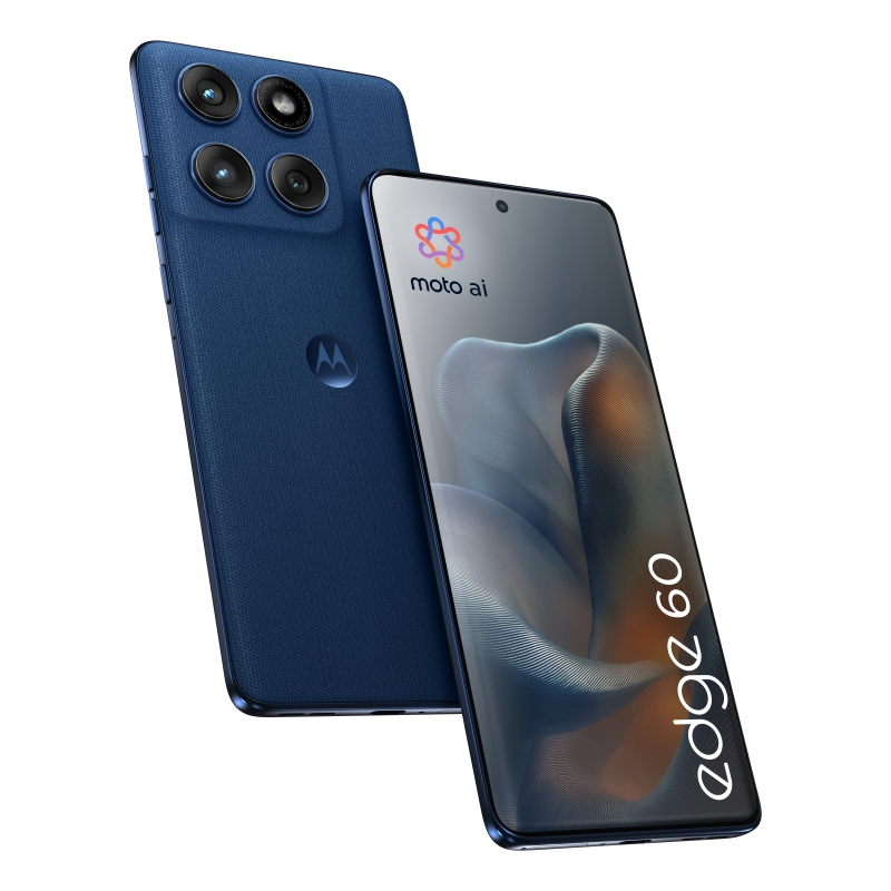 Motorola edge 60 16,9 cm (6.67") Dual-SIM Android 15 5G USB Typ-C 12 GB 512 GB 5200 mAh Blau