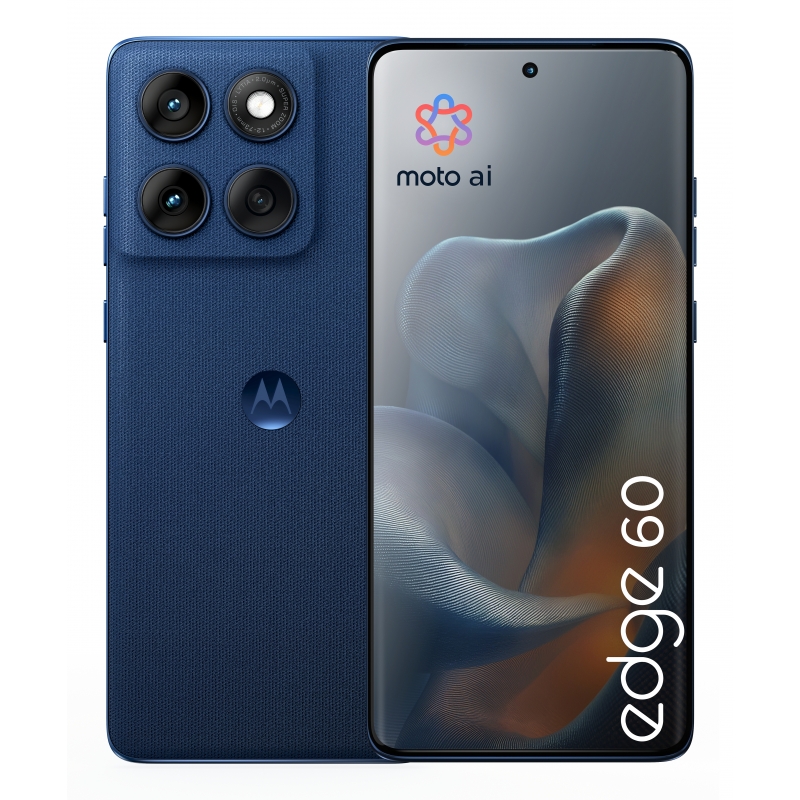 Motorola edge 60 16.9 cm (6.67") Dual SIM Android 15 5G USB Type-C 12 GB 512 GB 5200 mAh Blue