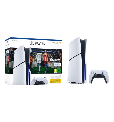 Sony PS5 Laufwerk - EA Sports FC 26 Bundle 1 TB Wi-Fi Black, White
