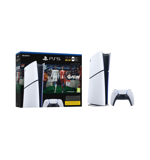 Sony PS5 Digital - EA Sports FC 26 Bundle 825 Go Wifi Noir, Blanc