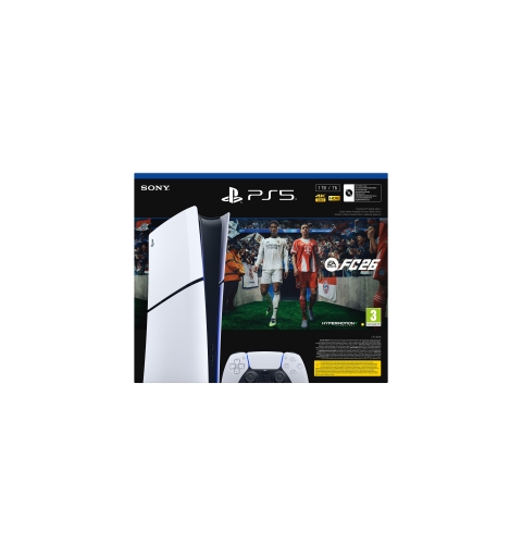 Sony PS5 Digital - EA Sports FC 26 Bundle 825 Go Wifi Noir, Blanc